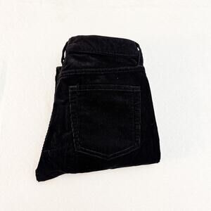 Club Monaco The High Rise Skinny Cord Style Black Denim Jeans Size 26